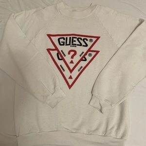 vintage guess sweatshirt.